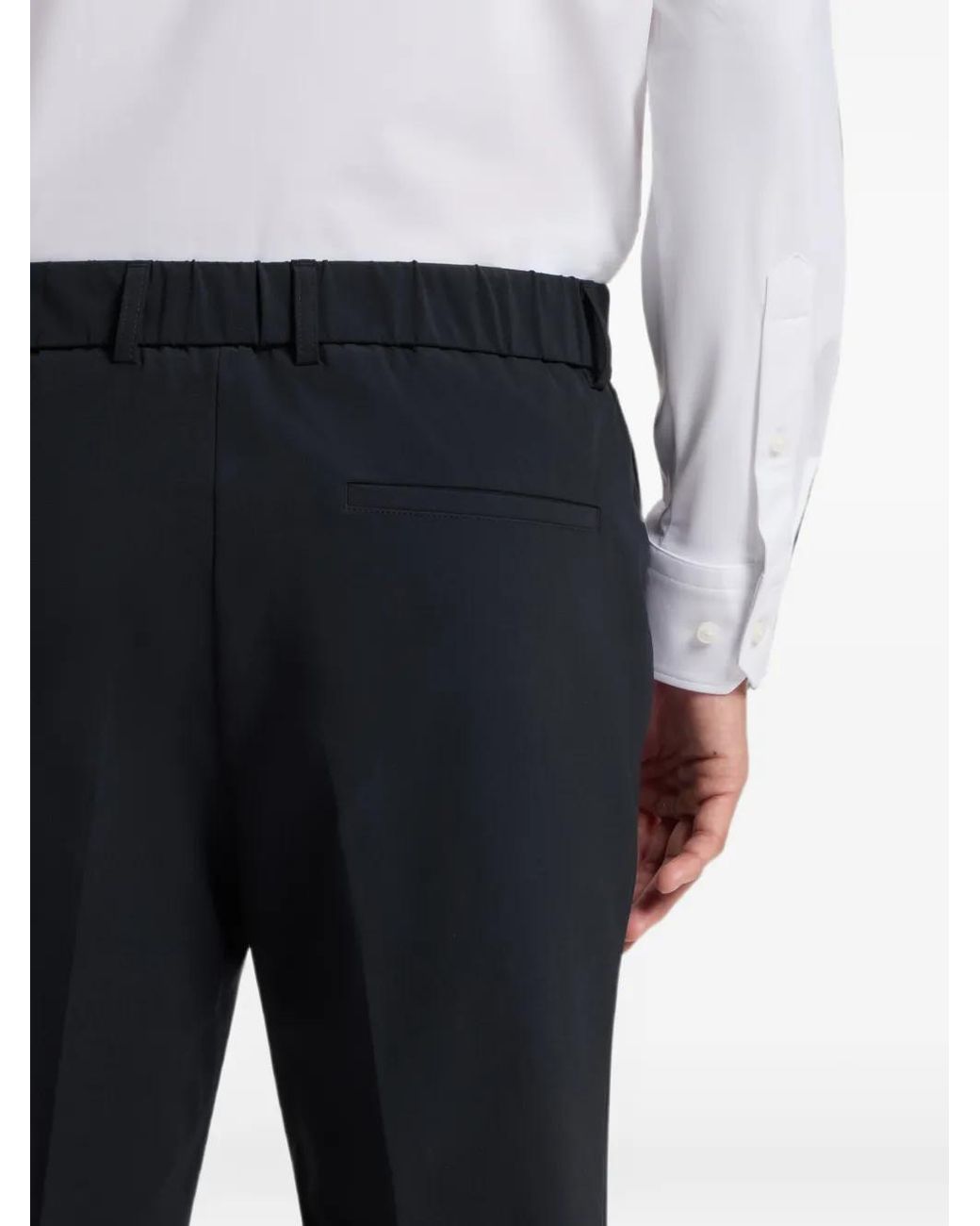 Boss Blue Slim-Fit Pants for men