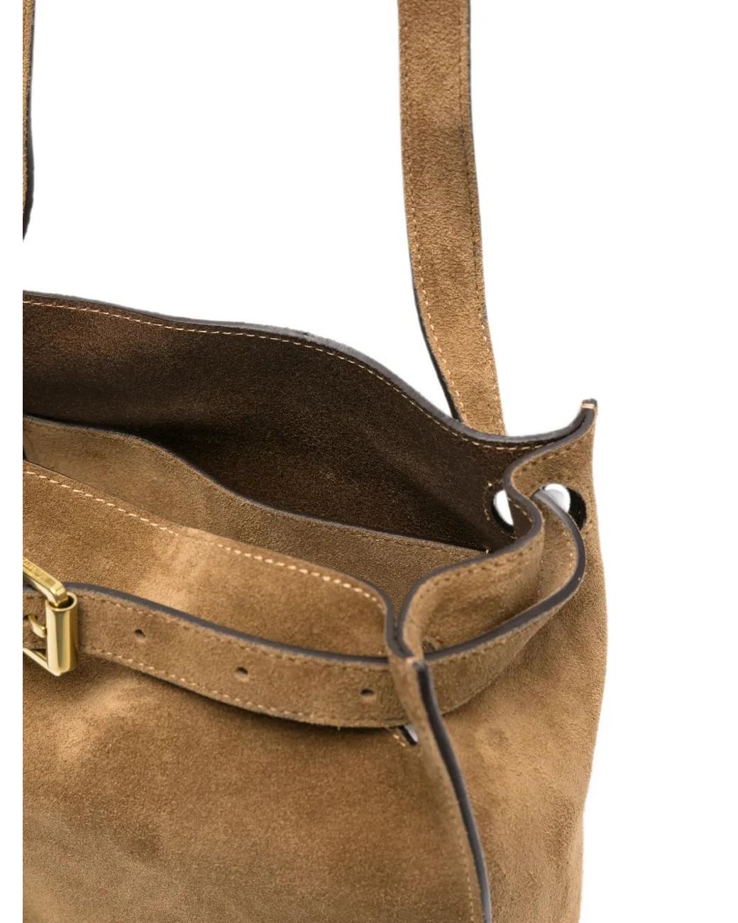 Mulberry Natural Mini Buckle-Detail Cross Body Bag