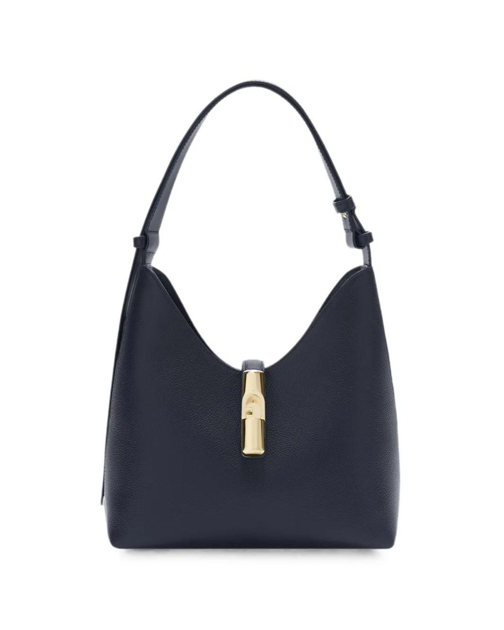 Furla Blue Goccia Shoulder Bag S