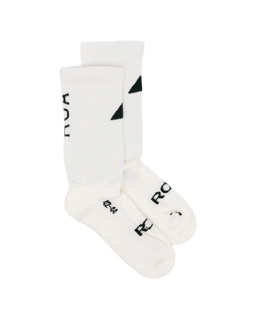 Roa White Logo Biofil Socks for men