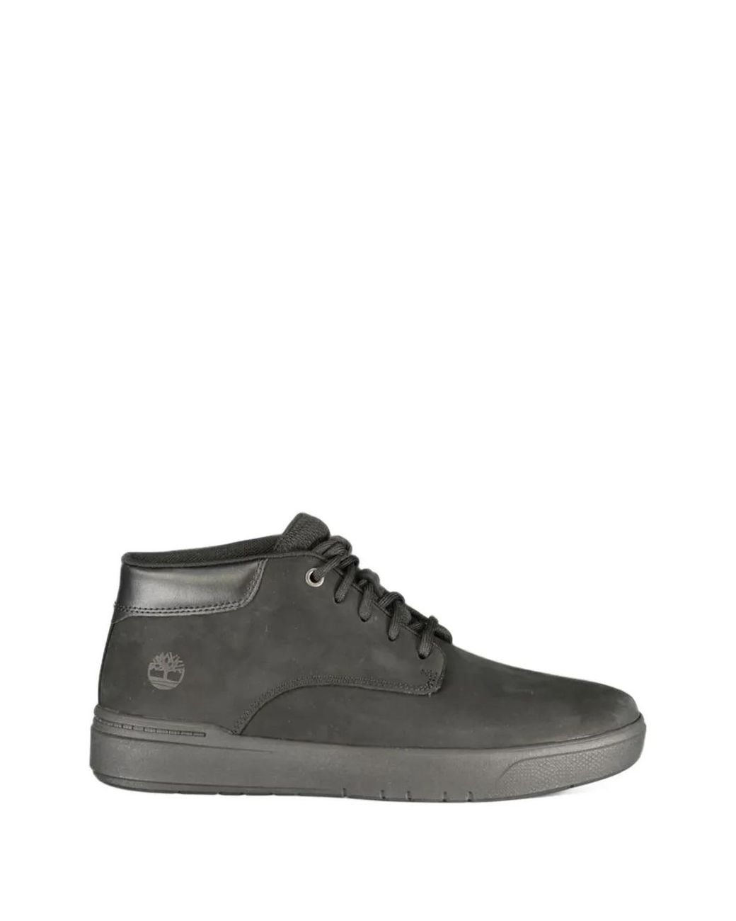 Timberland Black Logo-Detail Sneakers for men