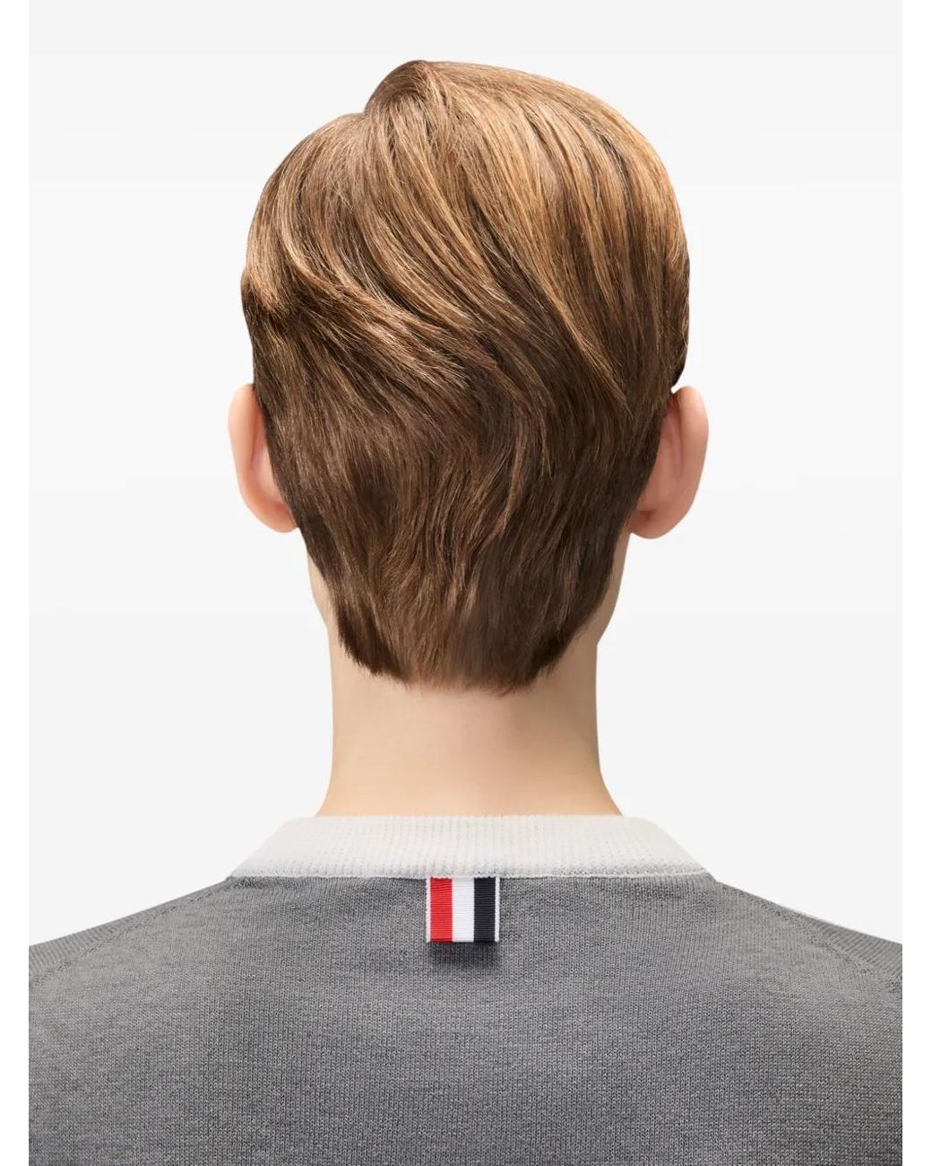 Thom Browne Gray T-Shirt À Imprimé Animalier