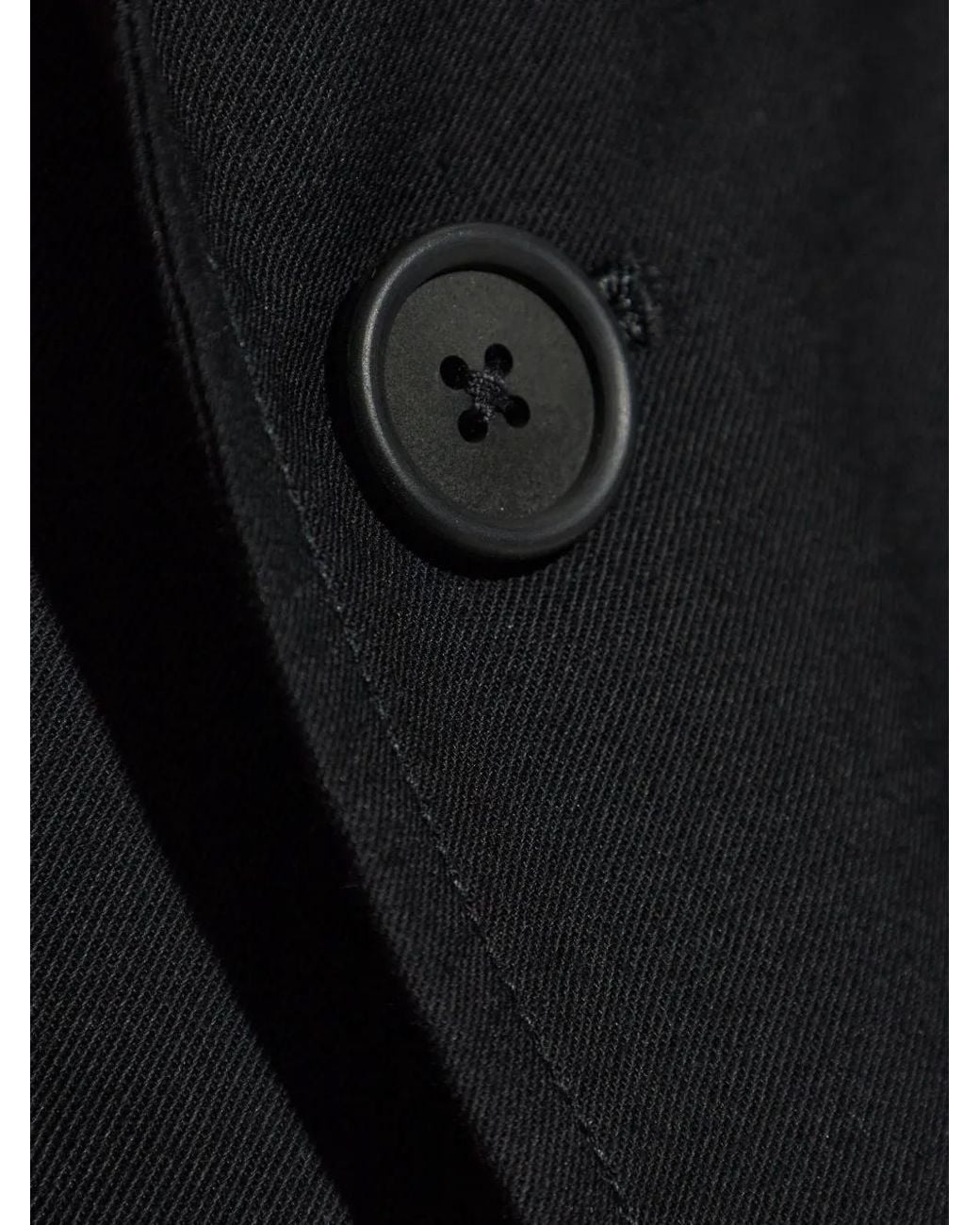 Yohji Yamamoto Blue Single-Breasted Blazer for men
