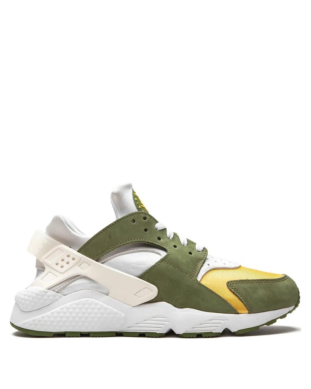 Nike Green X Stüssy Air Huarache "Dark 2021" Sneakers