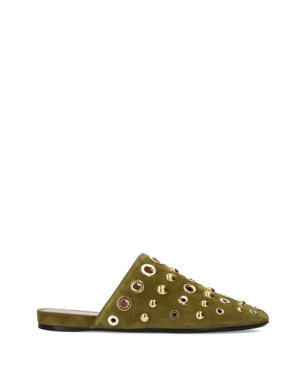 Premiata Green Mocassins En Daim