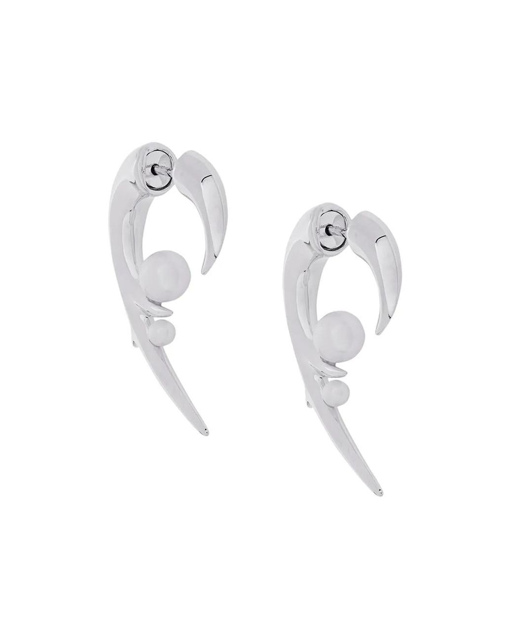 Shaun Leane White Cherry Blossom Pearl Earrings