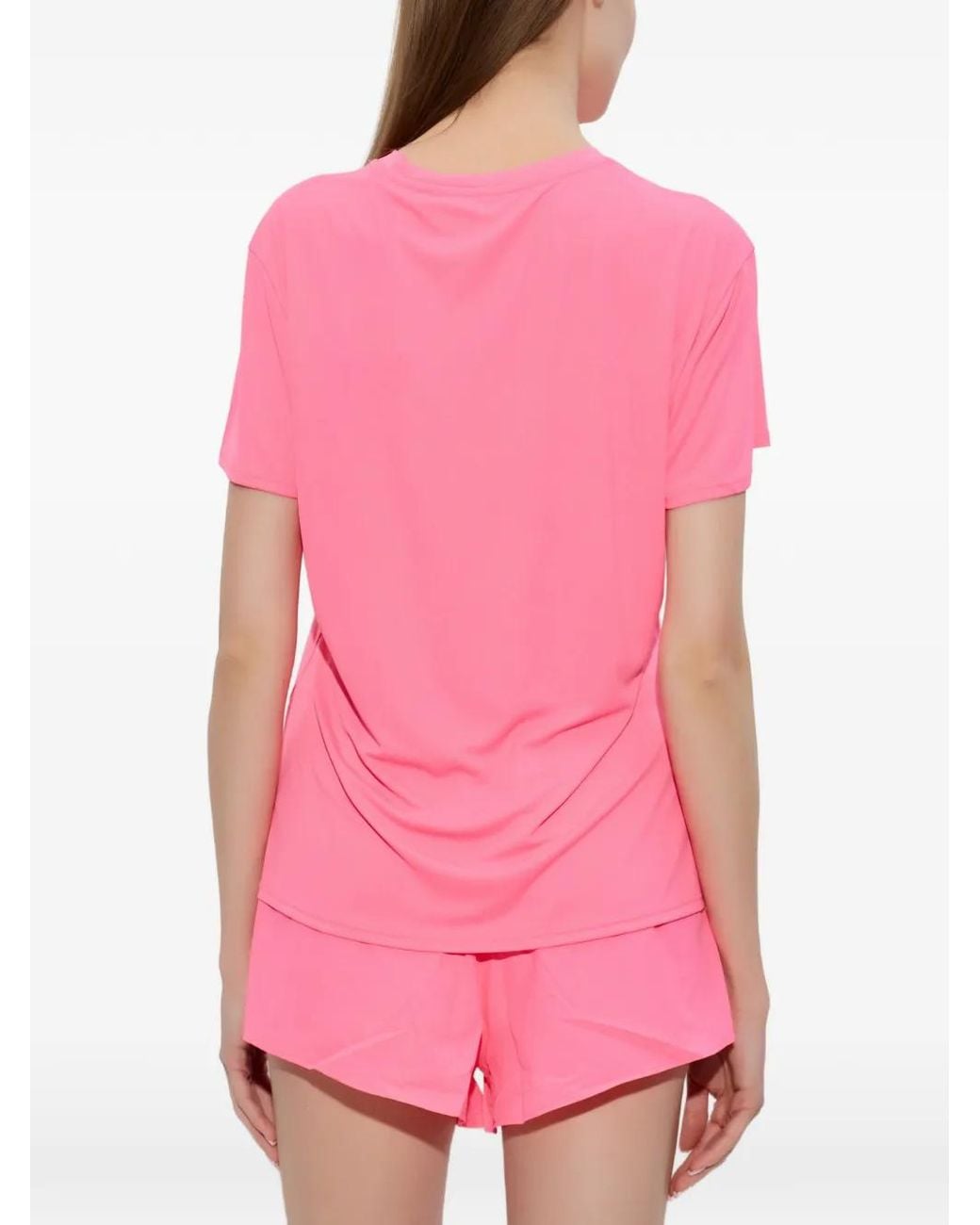 Adidas Pink Essensials Adzero Running T-Shirt