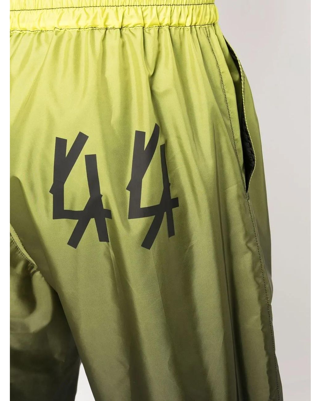 44 Label Group Green Gradient-Effect Track Pants for men