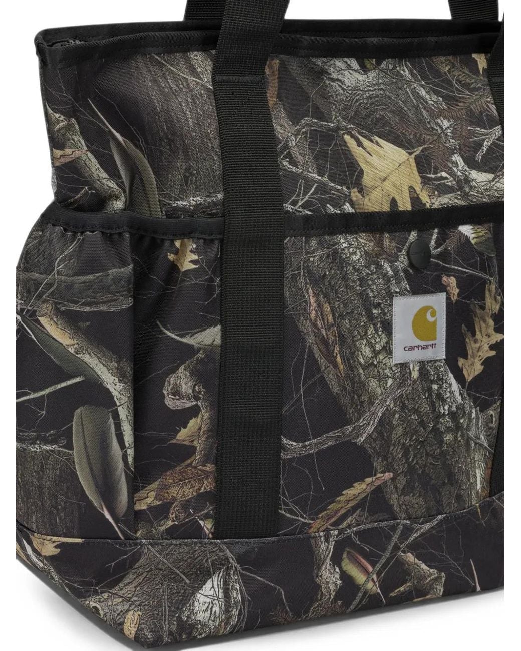 Carhartt Black Sac À Main Imprimé À Patch Logo for men
