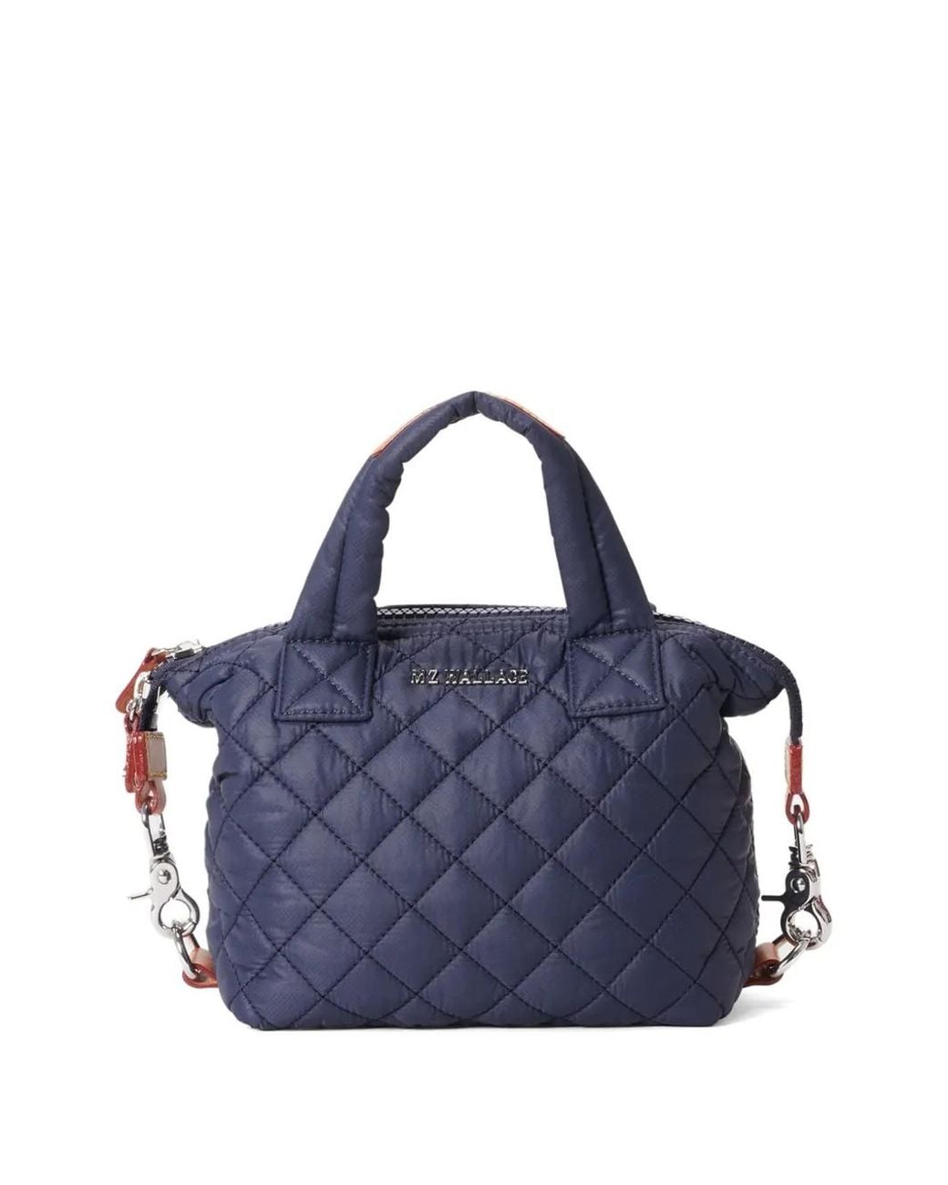 MZ Wallace Blue Micro Sutton Cross-Body Bag