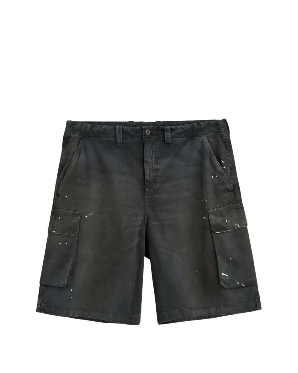 Our Legacy Black Mount Cargo-Pockets Shorts for men