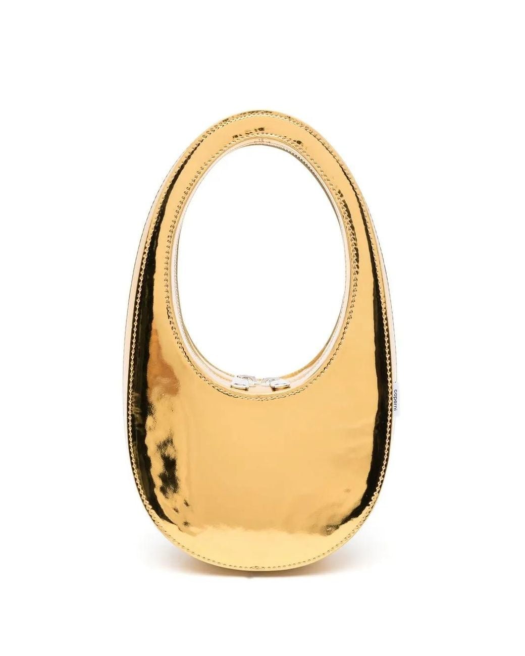 Coperni Metallic Mini Swipe Tote Bag