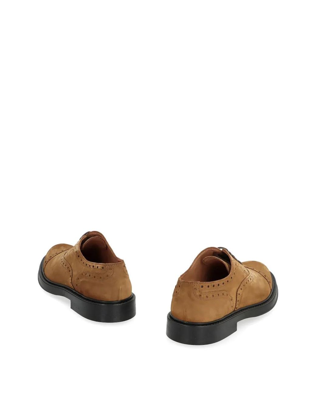 Bruno Magli Brown Suede Brogues for men