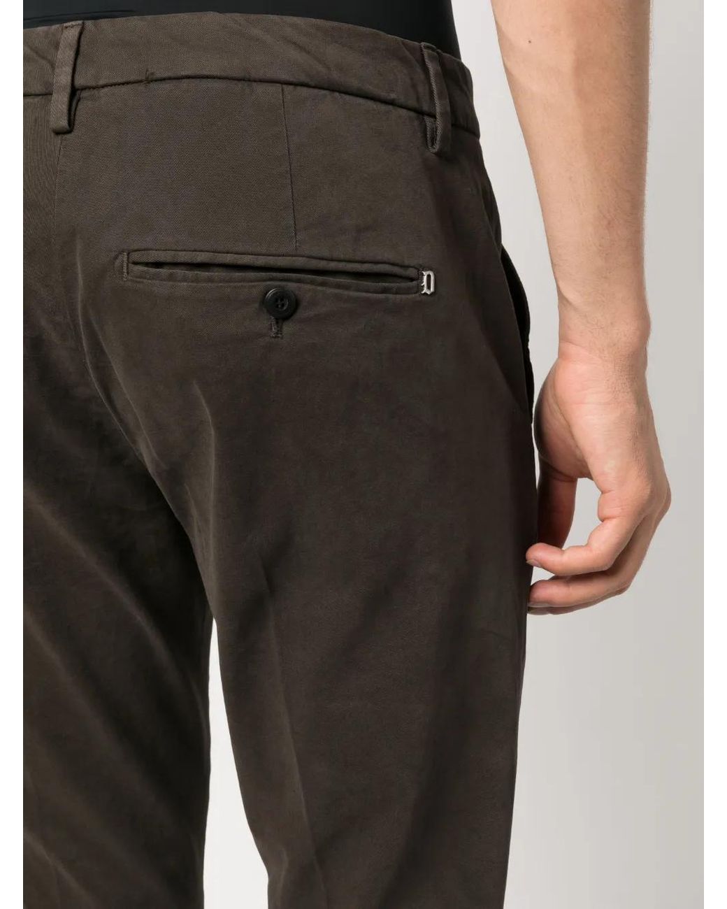 Dondup Chino in het Gray voor heren
