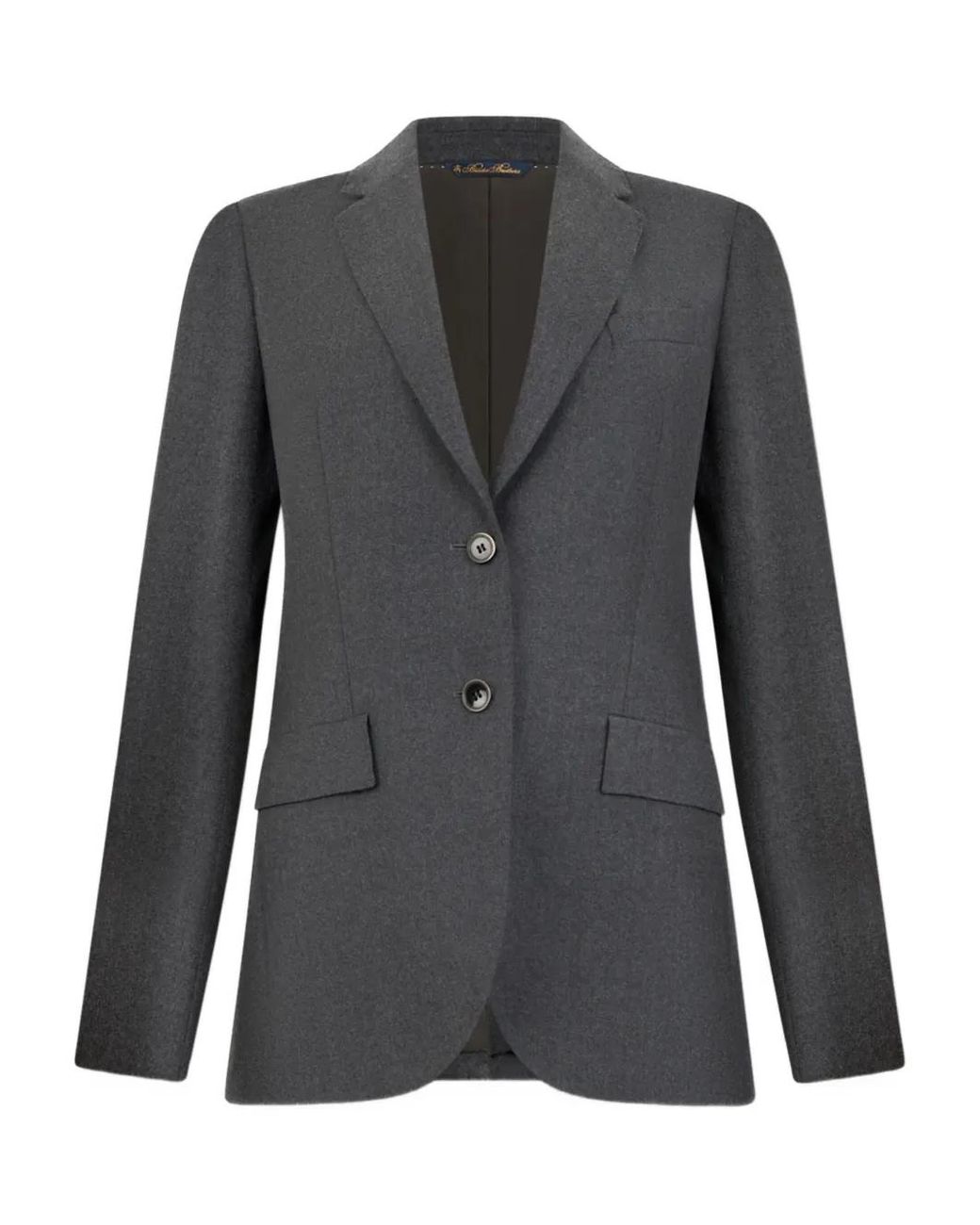 Brooks Brothers Black Virgin-Wool Blazer