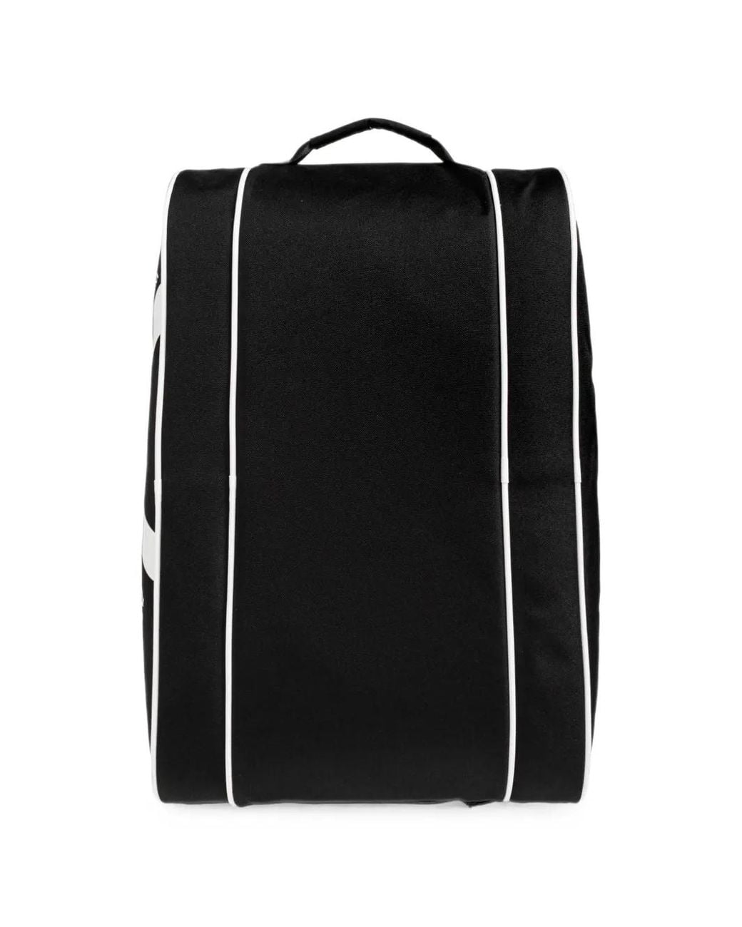 EA7 Black Logo-Print Backpack