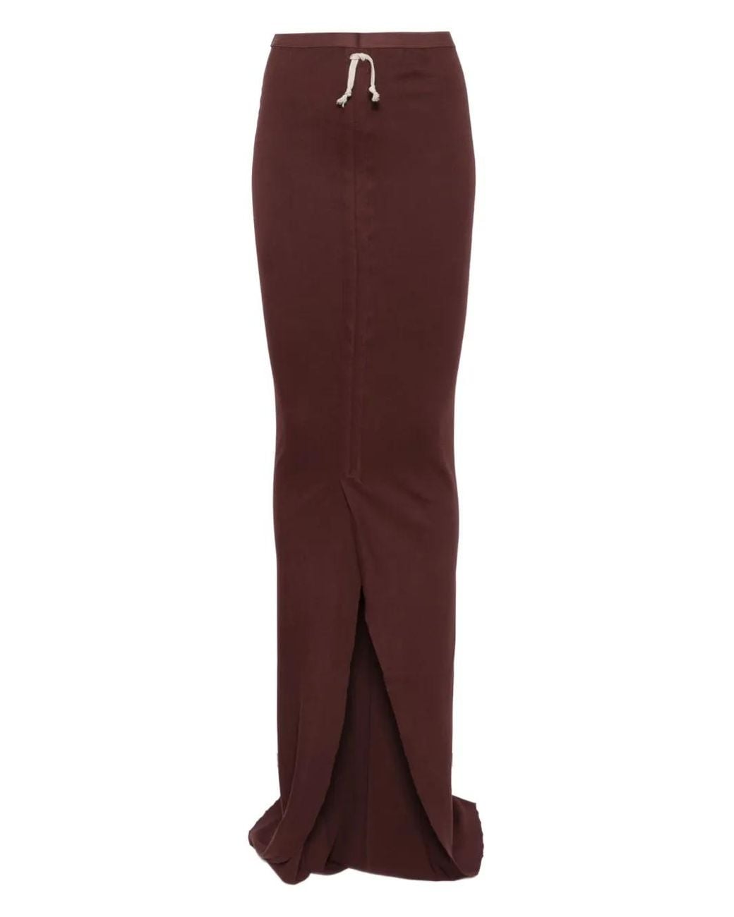 Rick Owens Purple High-Waisted Skirt