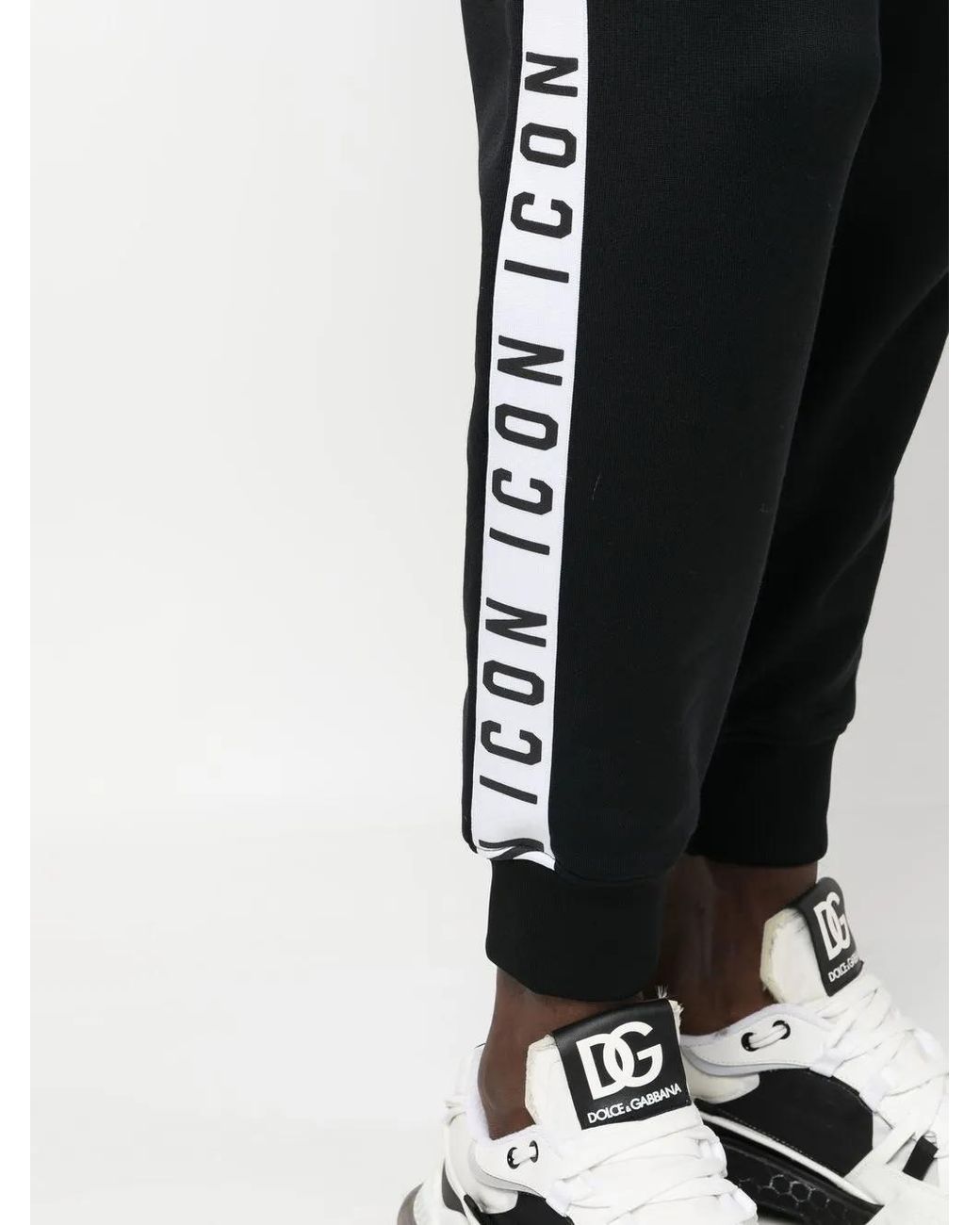 DSquared² Black Icon Joggers for men
