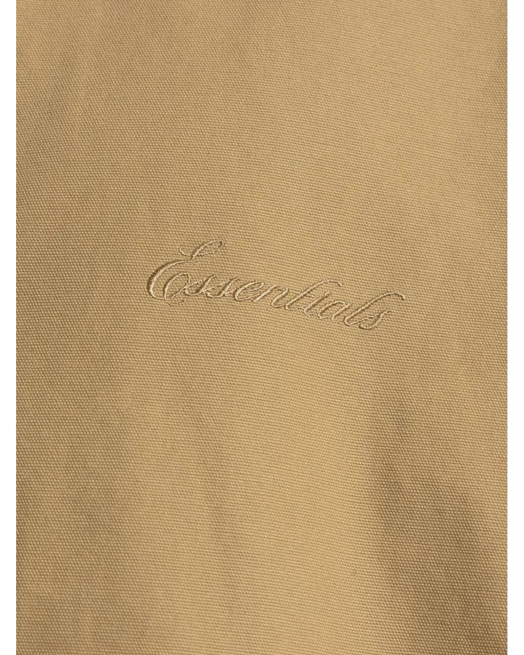 Fear Of God Natural Essentials Logo-Embroidered Jacket for men