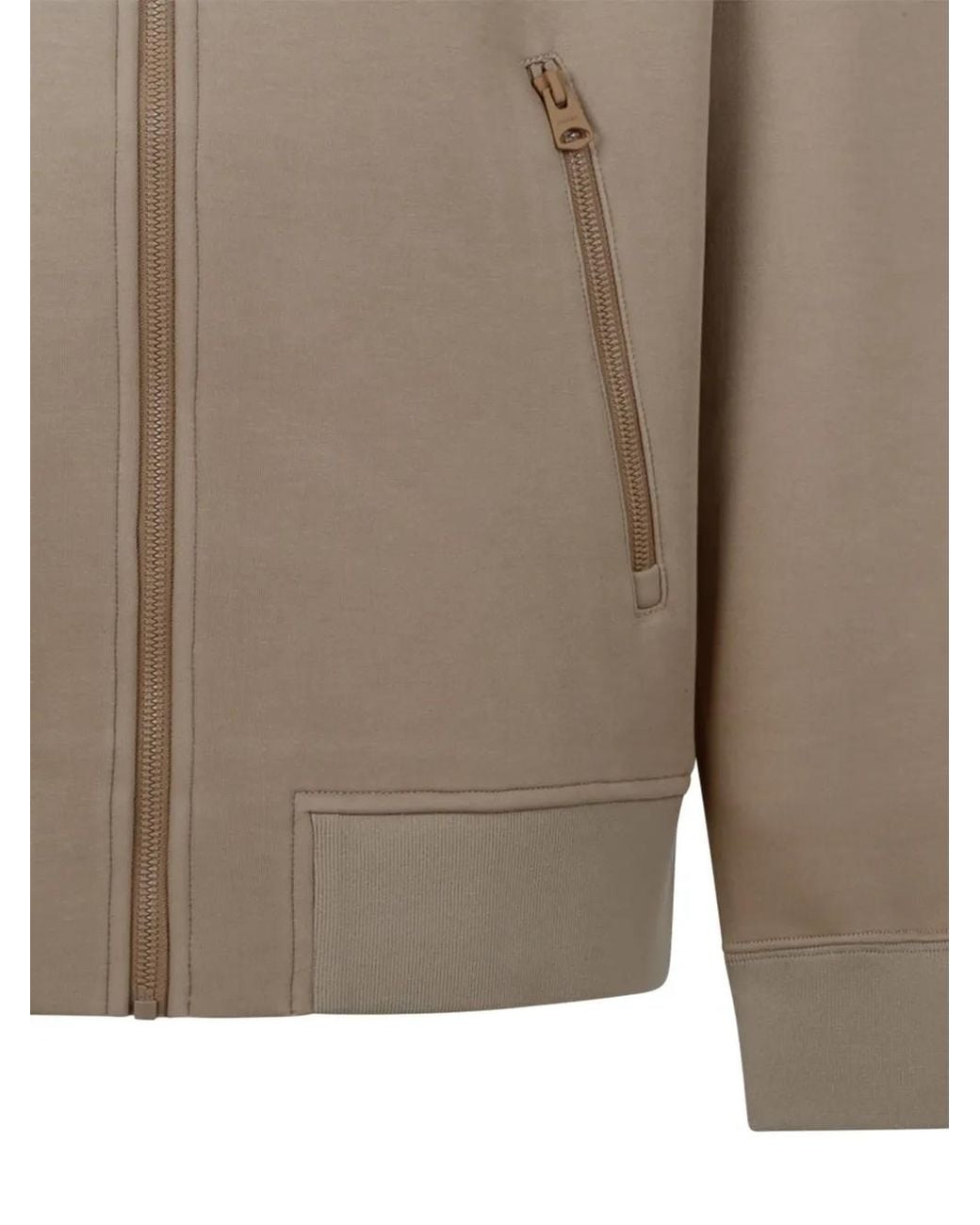 Mackage Brown Zip Hoodie for men