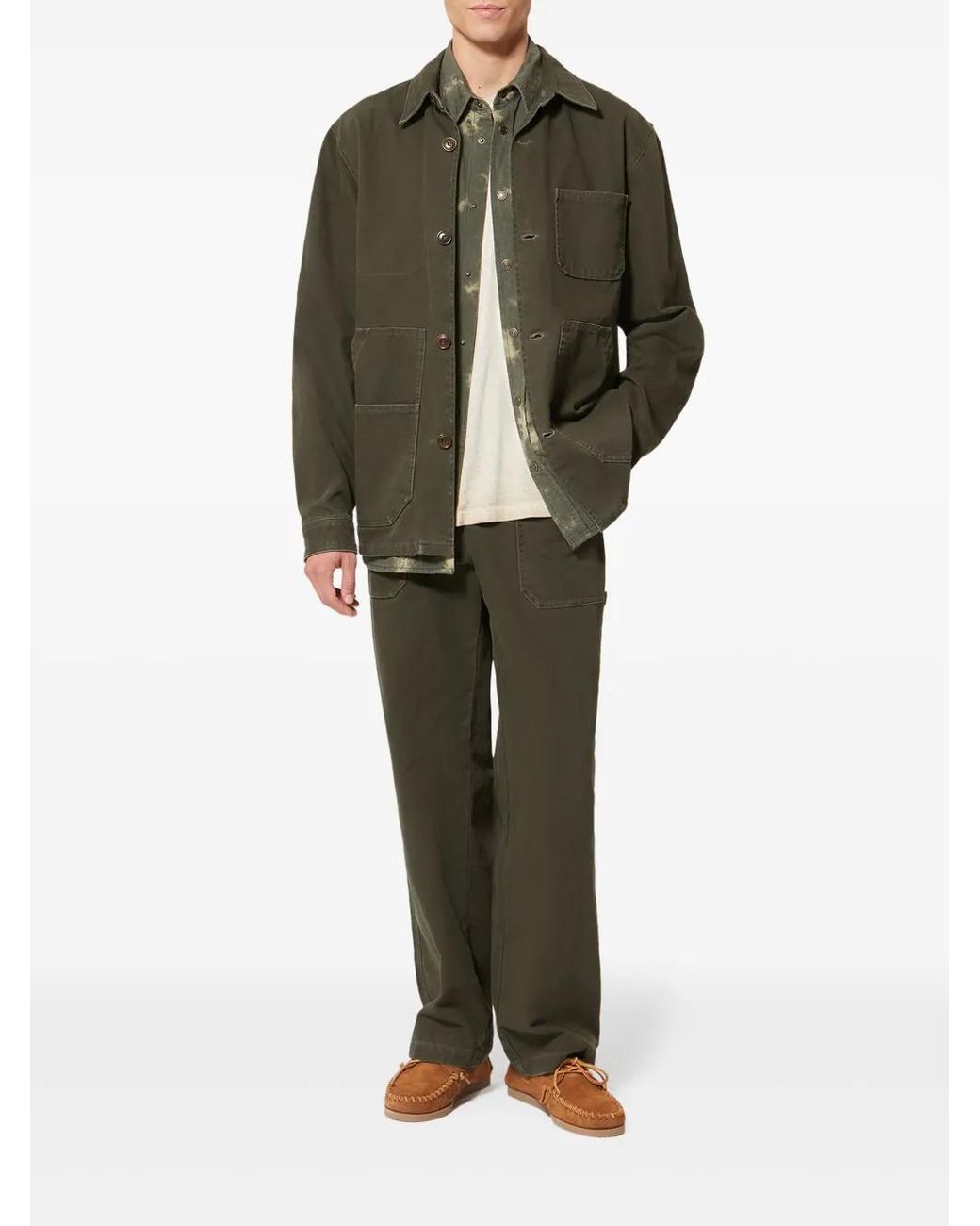 Isabel Marant Green Ablo Trousers for men