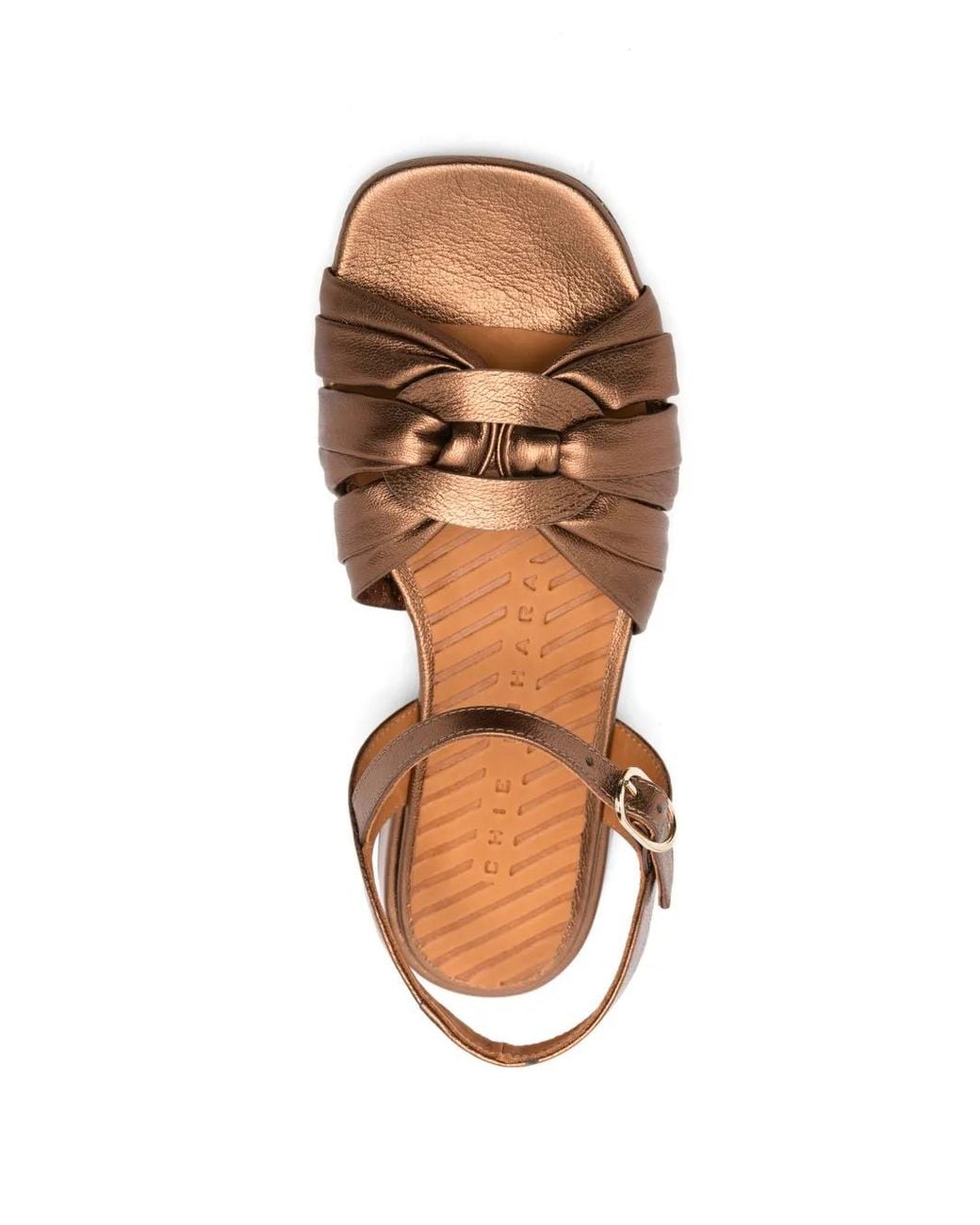 Chie Mihara Brown Tusack Sandalen