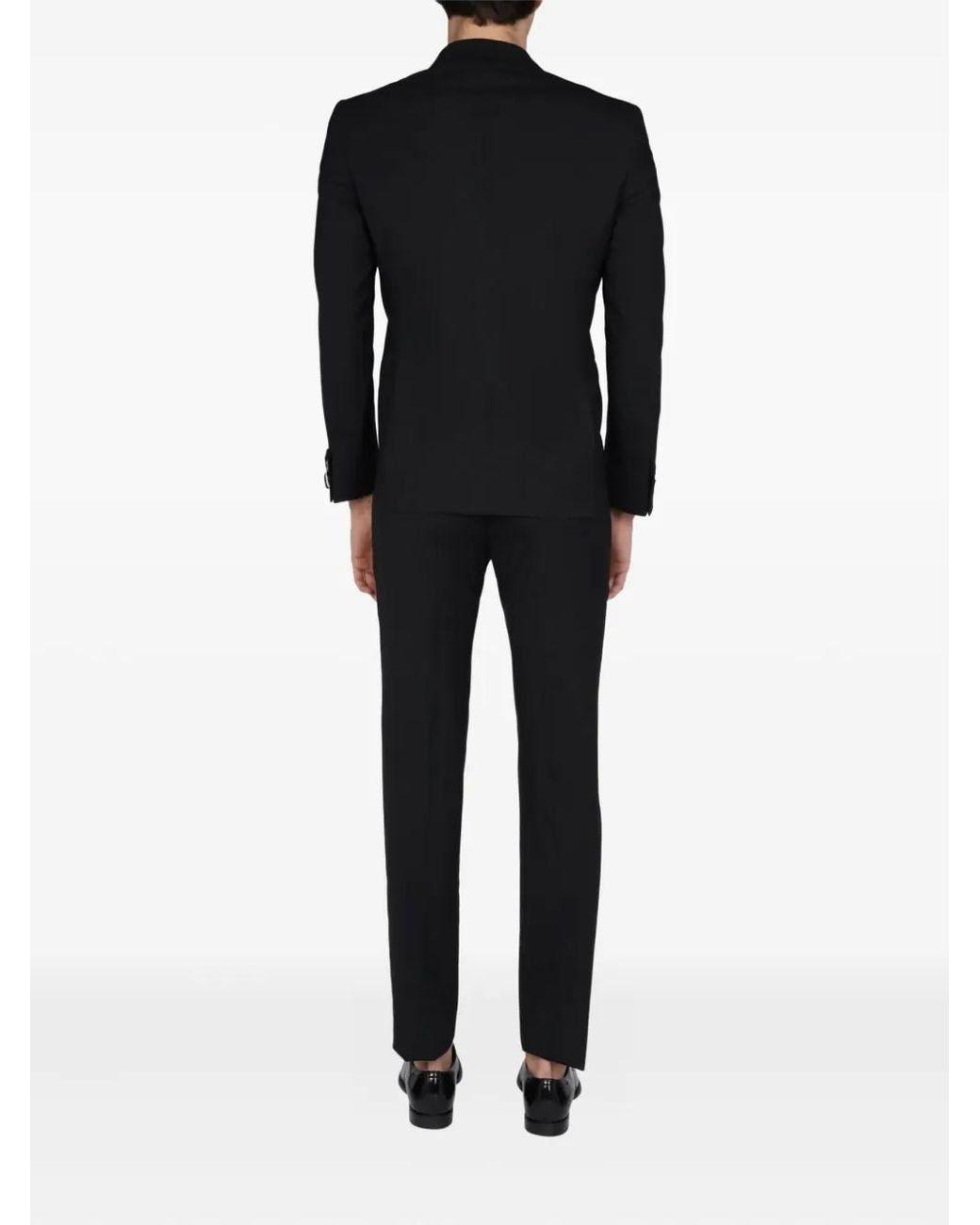 Tonello Black Single-Breated Suit for men