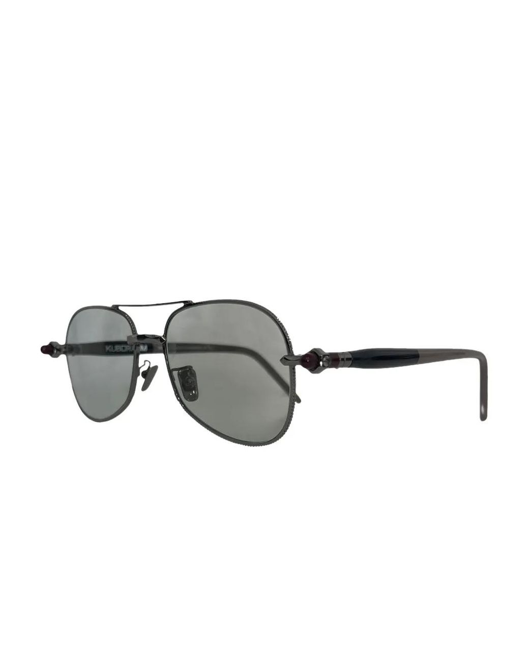 Kuboraum Gray P75 Pilot-Frame Sunglasses