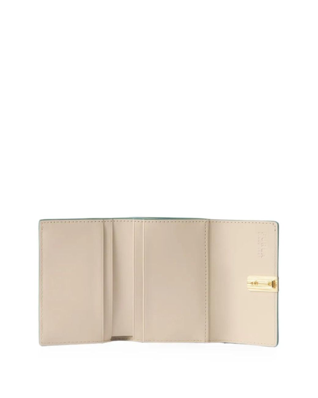 Furla Green Iride Compact Wallet S