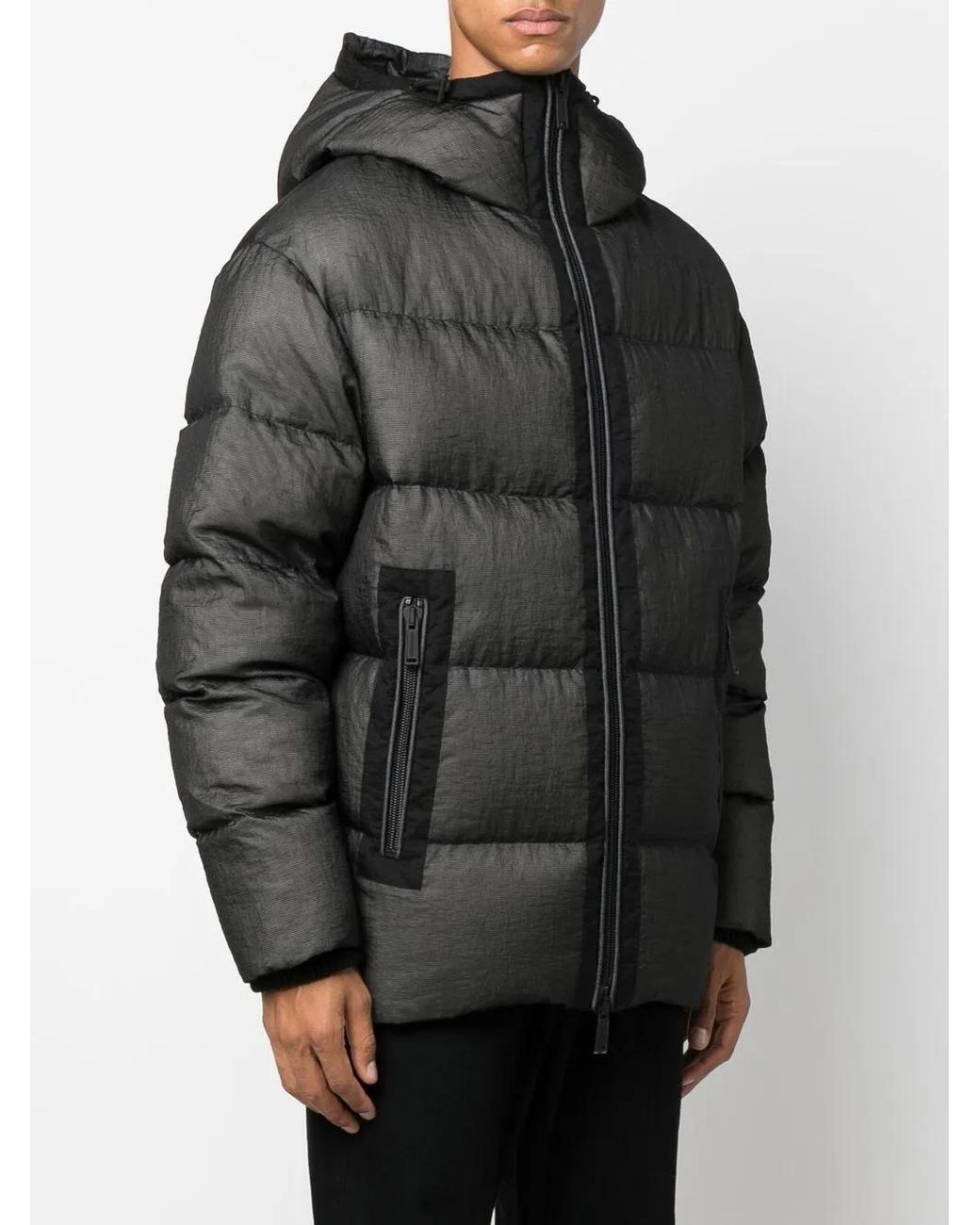 DSquared² Zipped Puffer Jacket Black for men