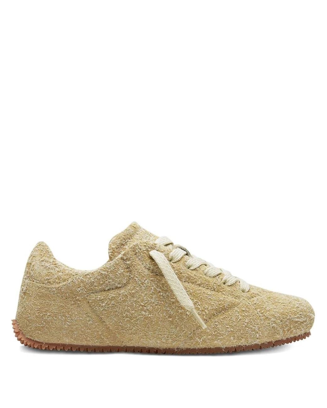 Axel Arigato Natural Tact Runner Suede Sneakers