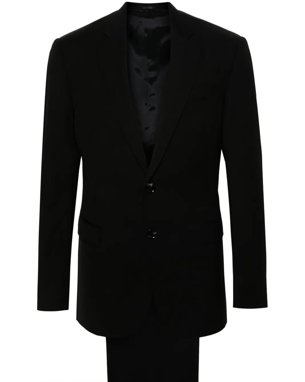 Giorgio Armani Black Wool Suit for men