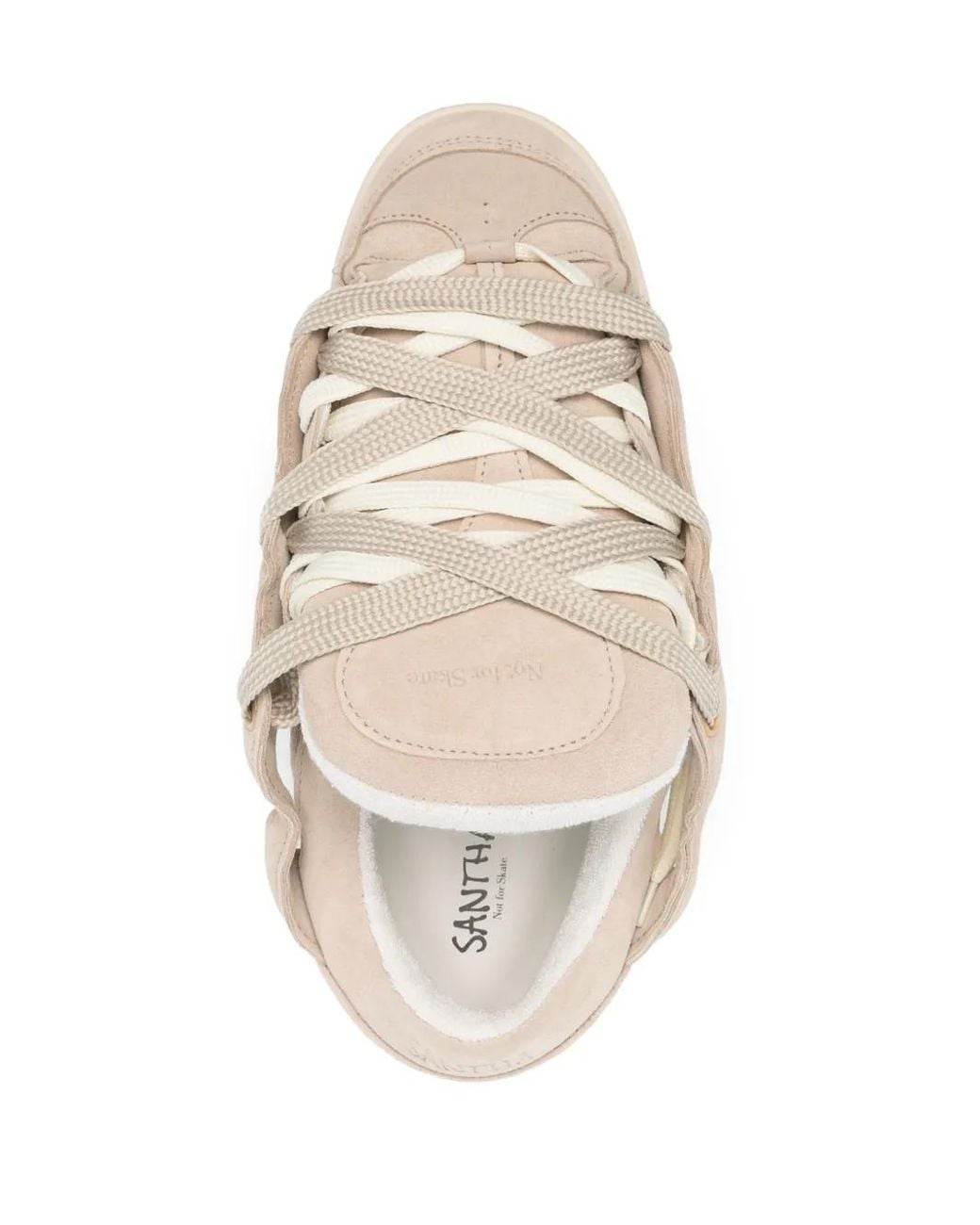 Santha Natural Model 1 Suede Sneakers