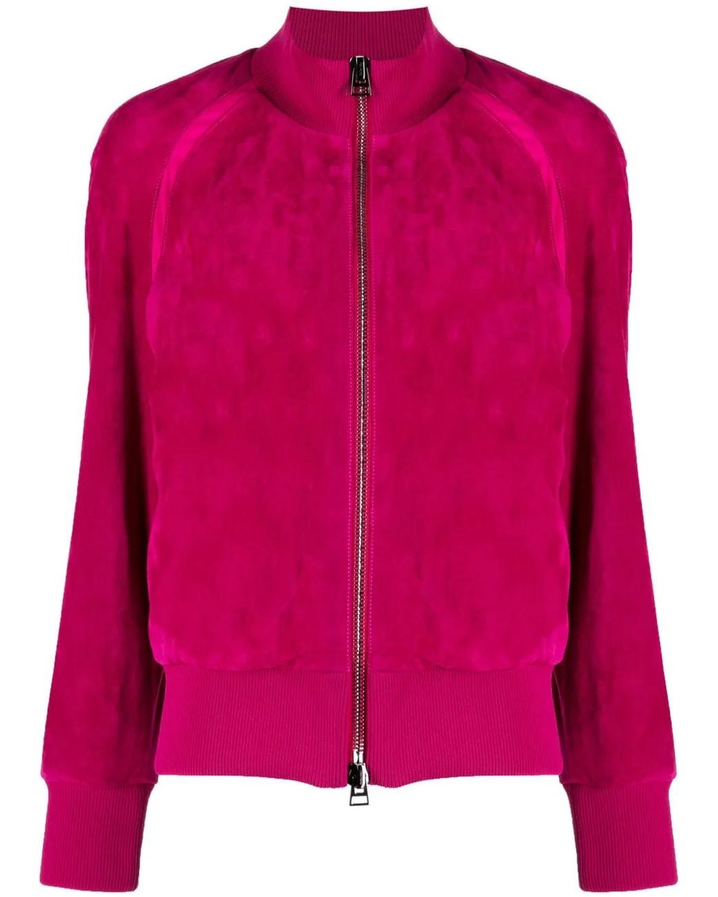 Tom Ford Pink Velvet Track Jacket