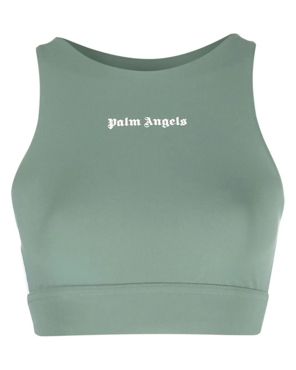 Palm Angels Trainingstop Met Logoprint in het Green