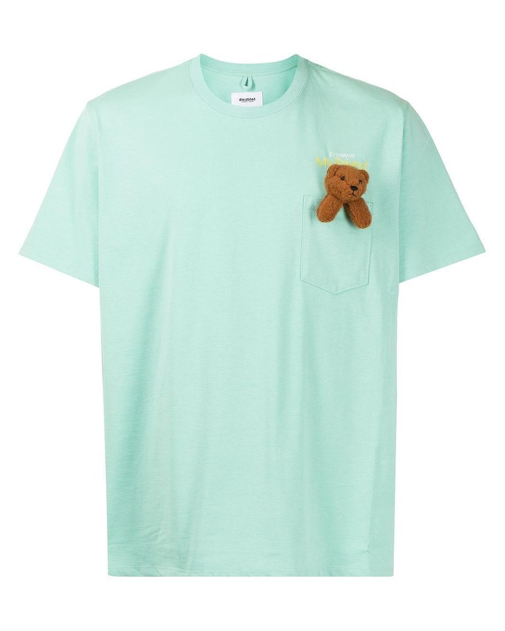 Doublet Forever My Friend Cotton T-shirt in Green for Men | Lyst