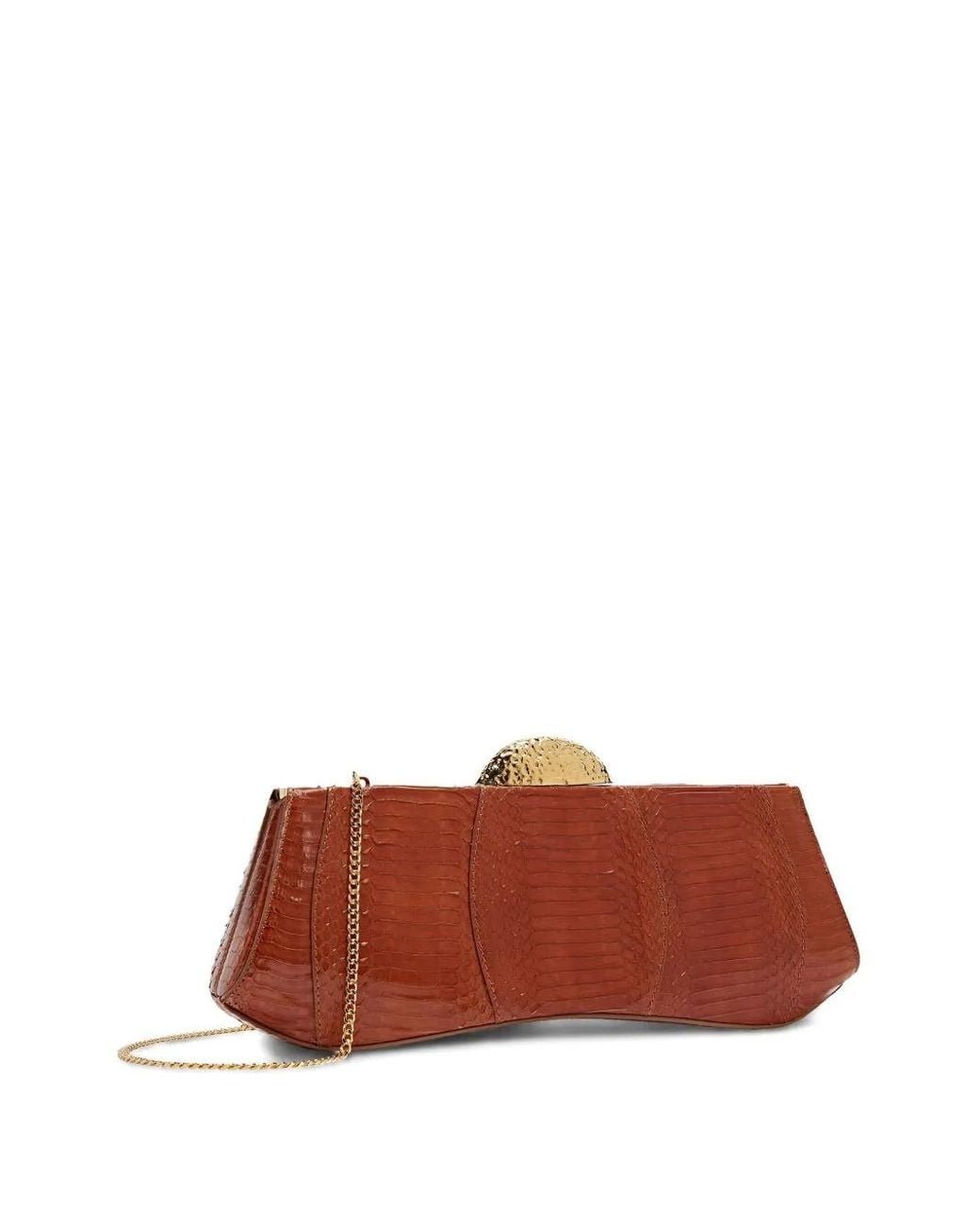 Giuseppe Zanotti Brown Eve Bag Clutch Bag