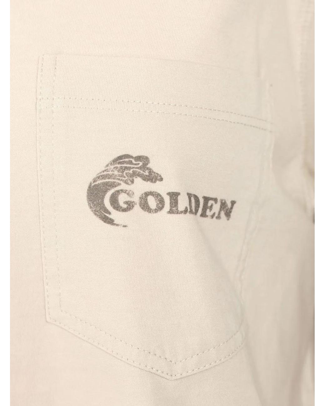 Golden Goose Deluxe Brand Natural Long-Sleeved T-Shirt