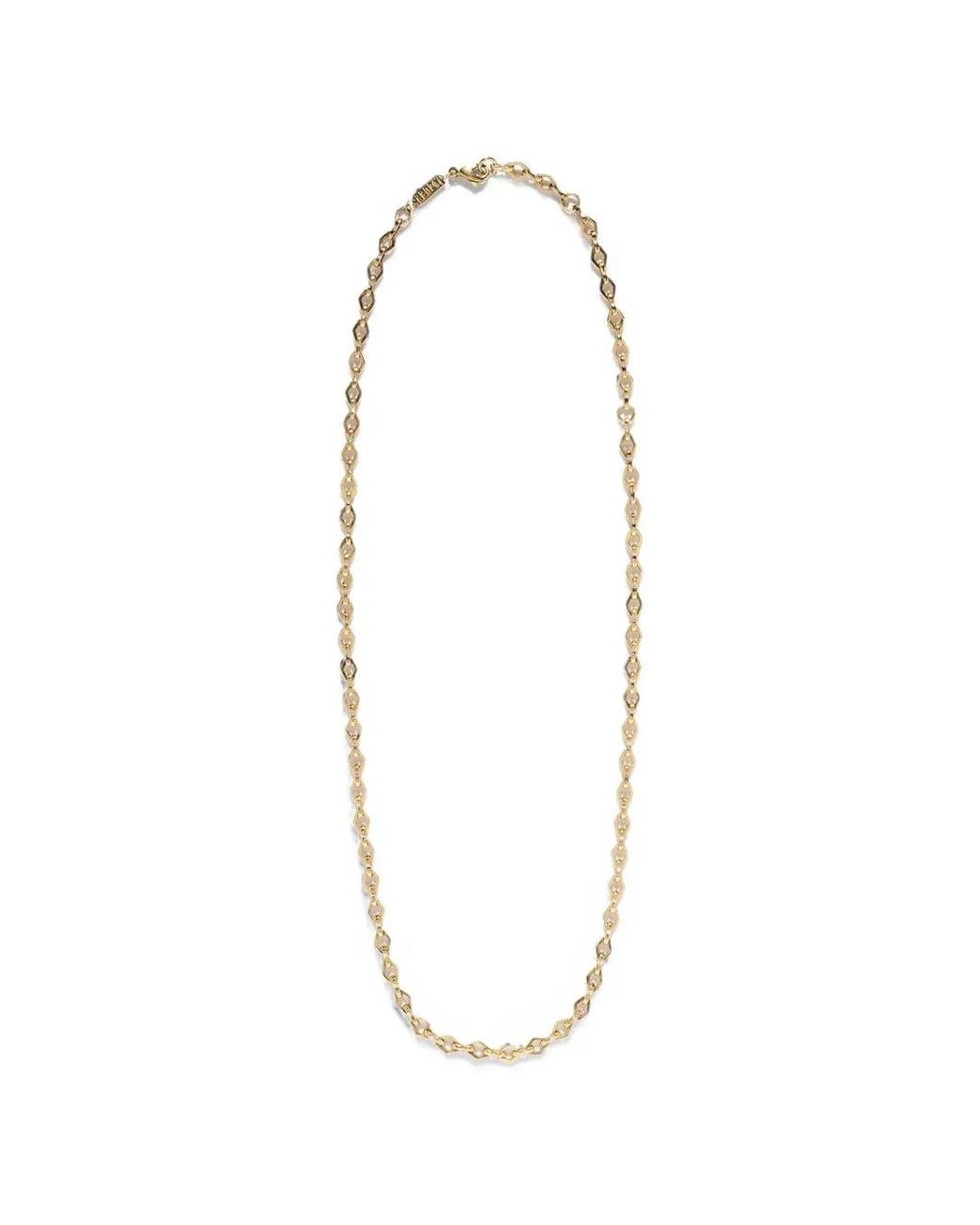 Azlee White Collier À Pendentif