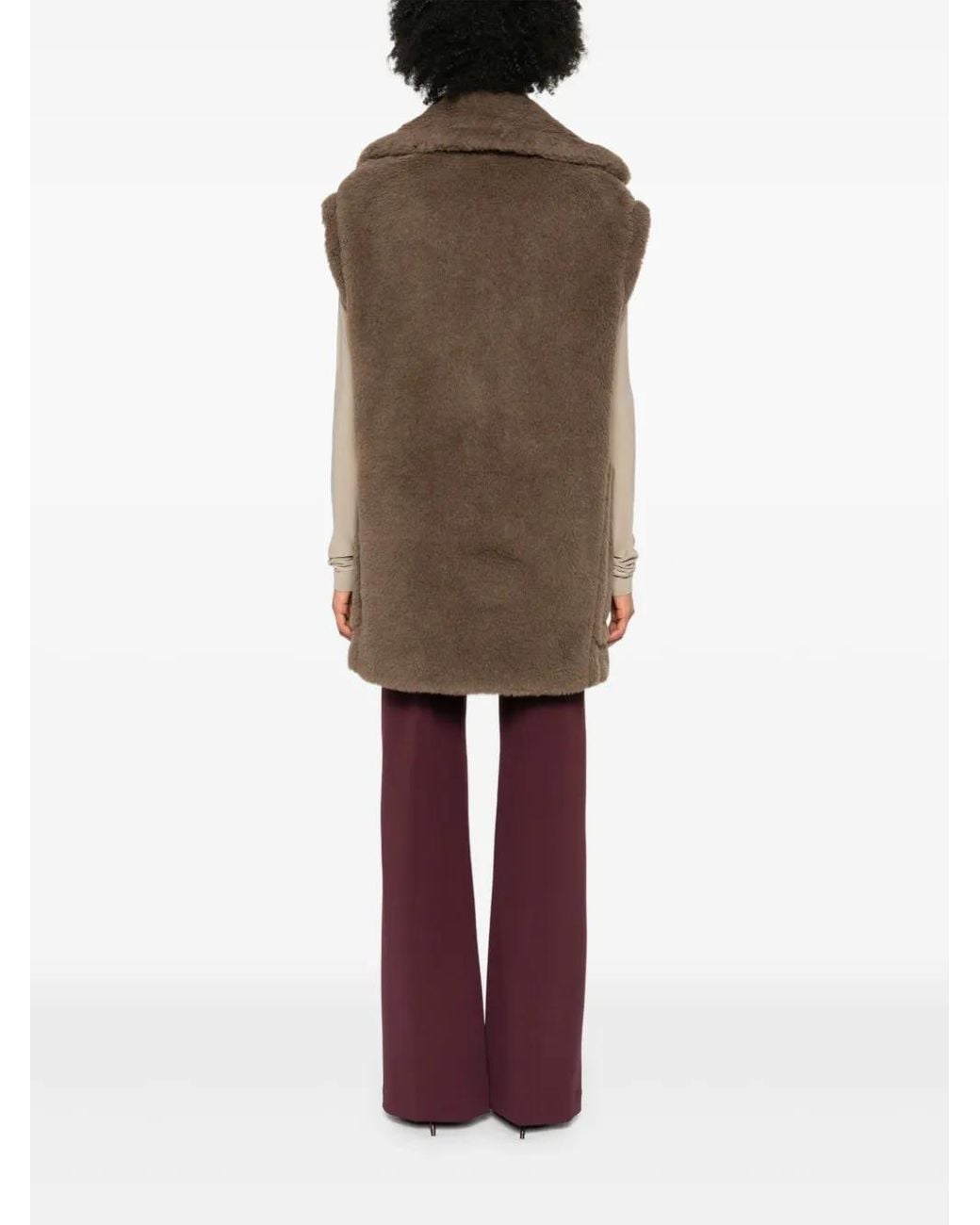 Chaleco Bormida Max Mara de color Brown