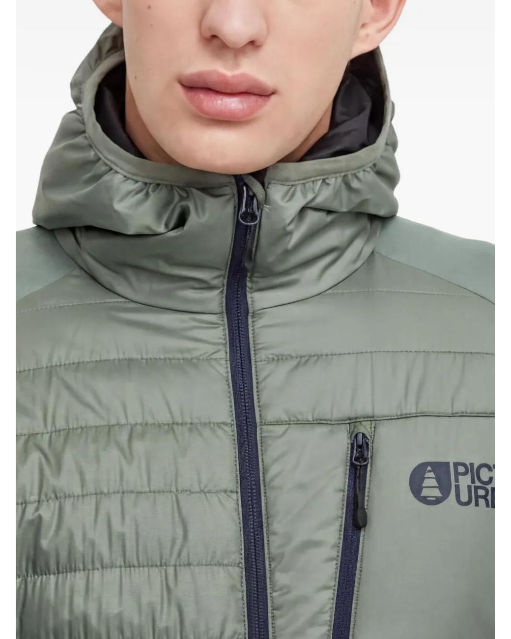 Picture Green Takashima Quilted Hooded Jacket for men