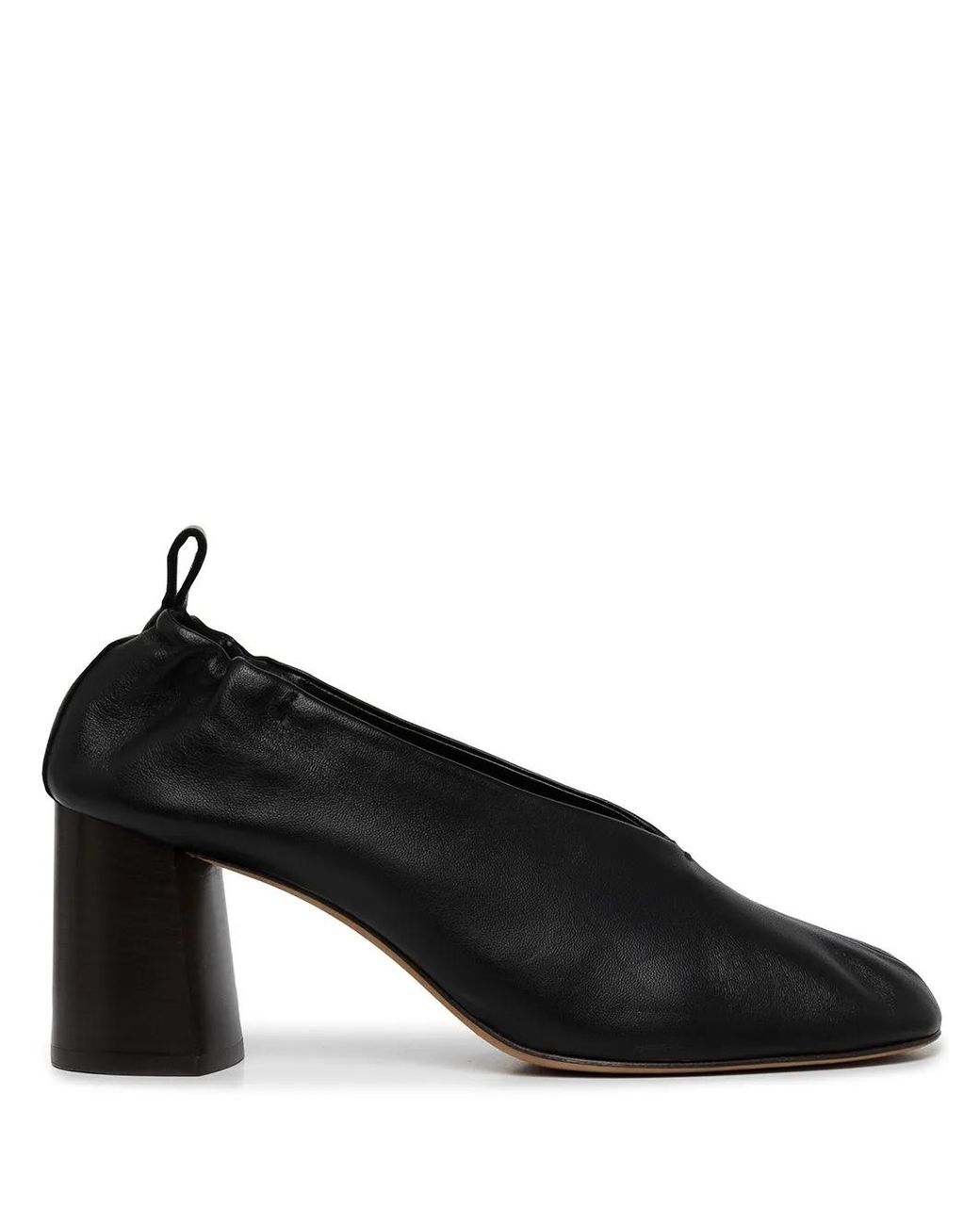 3.1 Phillip Lim Black Nadia Elasticated Leather Pumps