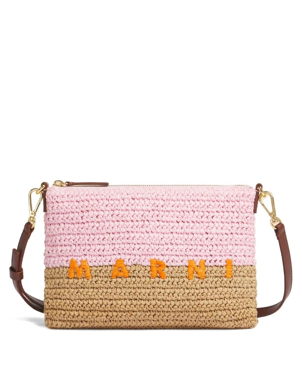 Bolso De Mano Seaside Marni de color Pink