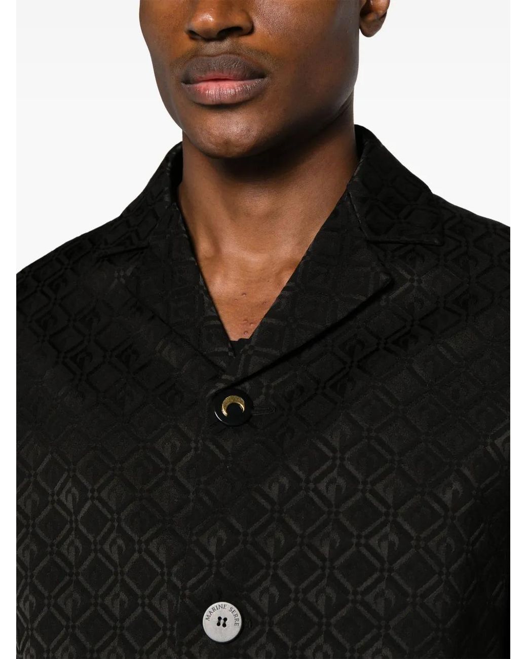 MARINE SERRE Black Jackets for men