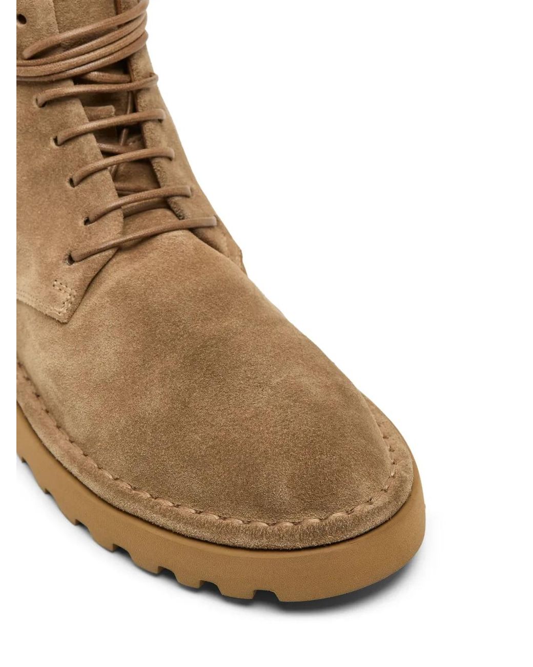 Marsèll Brown Sancrispa Alta Suede Boots