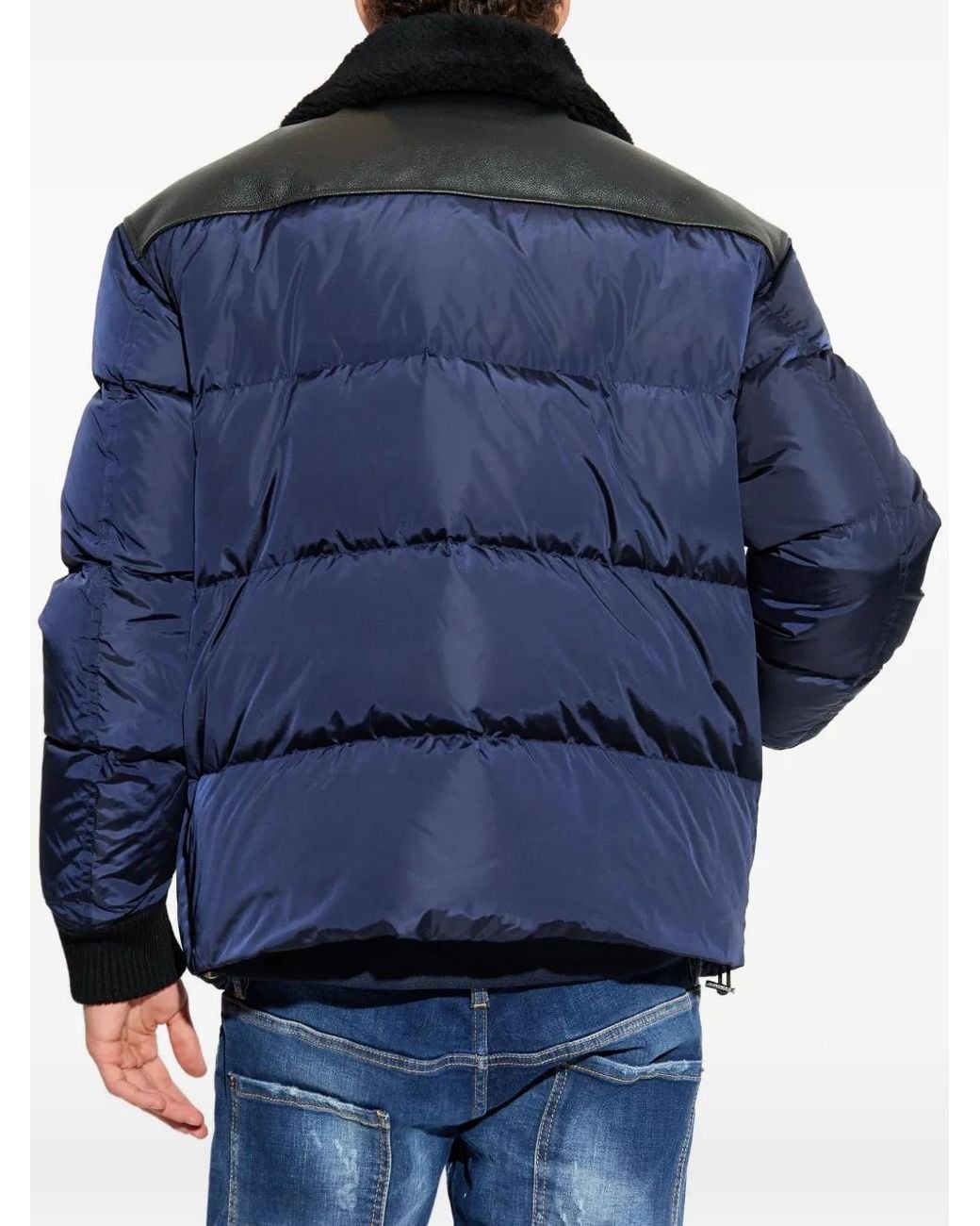 Chaqueta Con Bolsillo DSquared² de hombre de color Blue