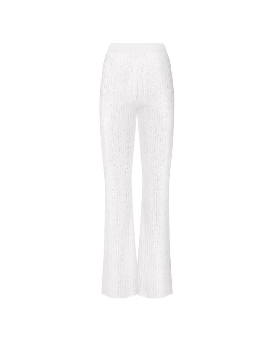 Missoni White Flared Trousers