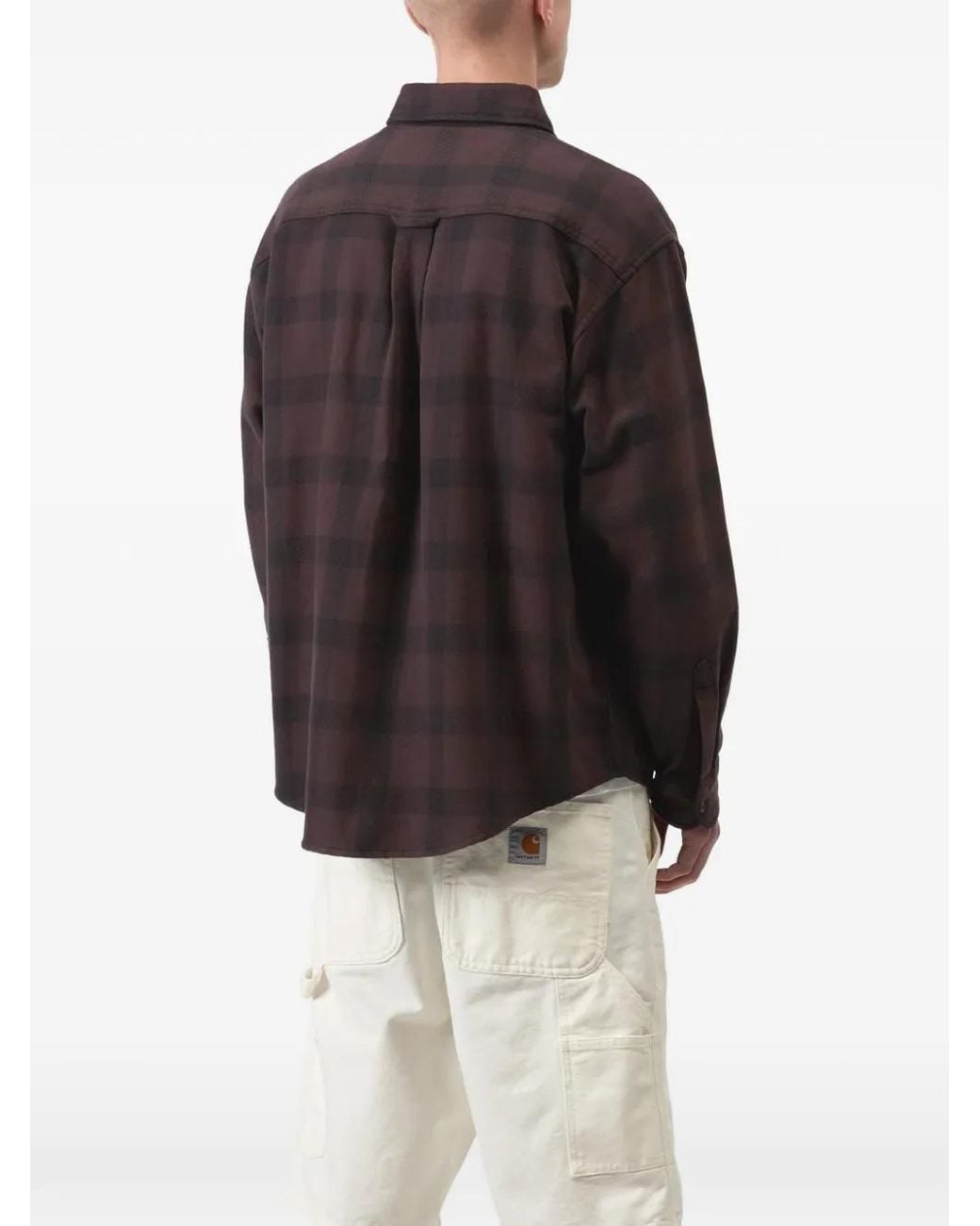 Carhartt Black Edmands Check Shirt