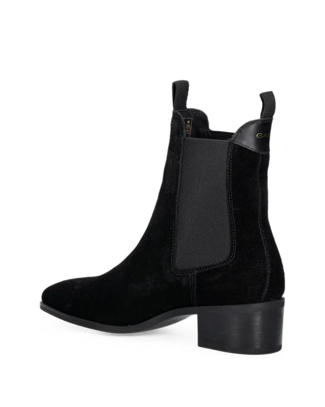 Gant Black Suede Chelsea Boots
