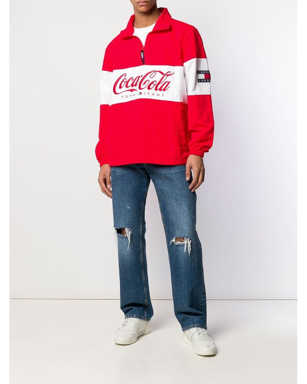 Tommy Hilfiger X Coca-cola Popover Jacket in Red for Men | Lyst UK